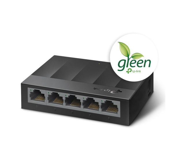 TP-LINK LS1005G 5x1GB Czarny - 519238 - zdjęcie 2